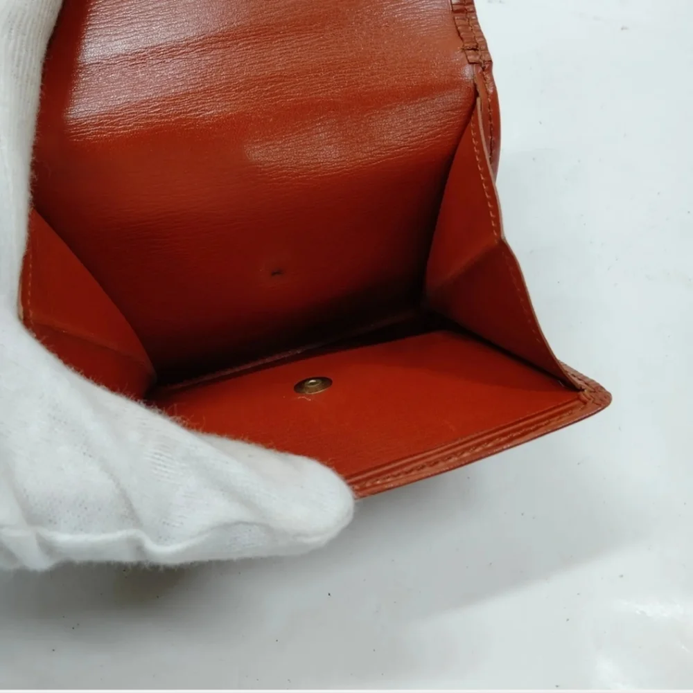 Louis Vuitton LV  Bi-fold Wallet  Portefeuille Elise Brown Epi